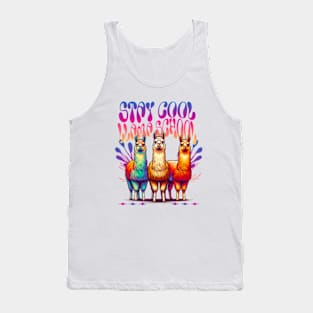 Stay Cool Llama School Tank Top